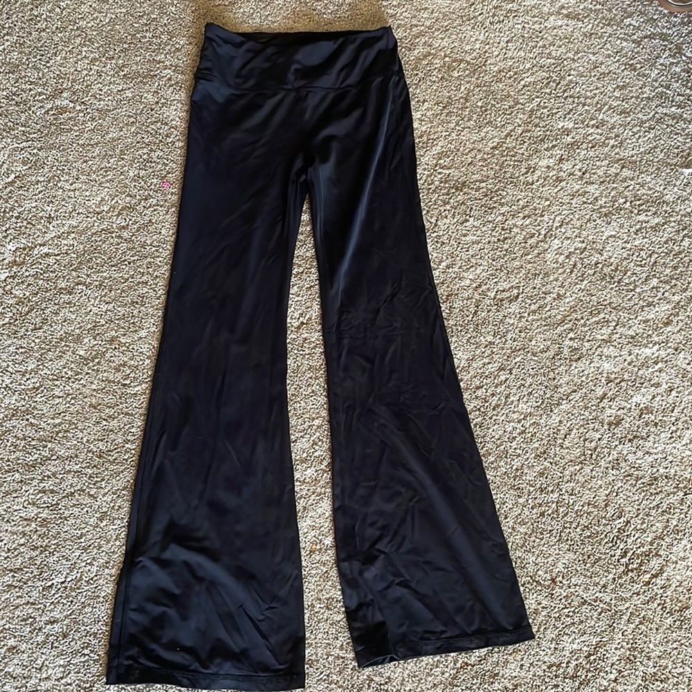SHEIN Girls High Waist Flare Leg Pants